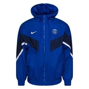 NEW Nike PSG Vintage Blue Hooded Jacket